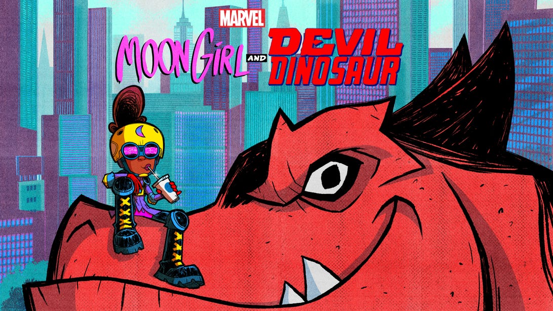 Marvel's Moon Girl and Devil Dinosaur 