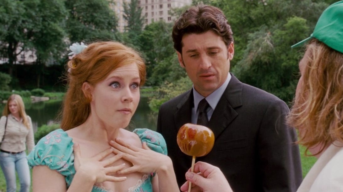 Amy Adams and Patrick Dempsey, Enchanted