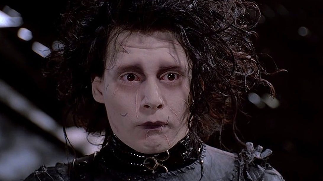 Johnny Depp, Edward Scissorhands