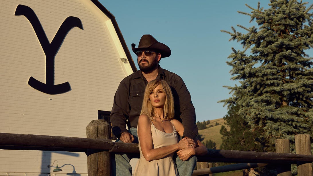 Cole Hauser and Kelly Reilly, Yellowstone