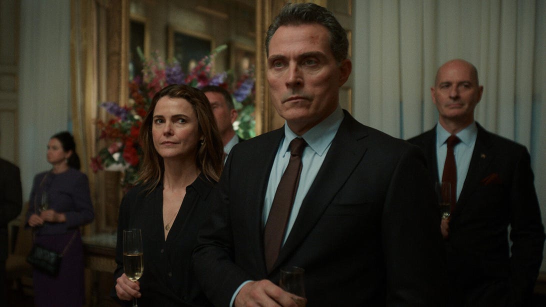 Keri Russell and Rufus Sewell, The Diplomat