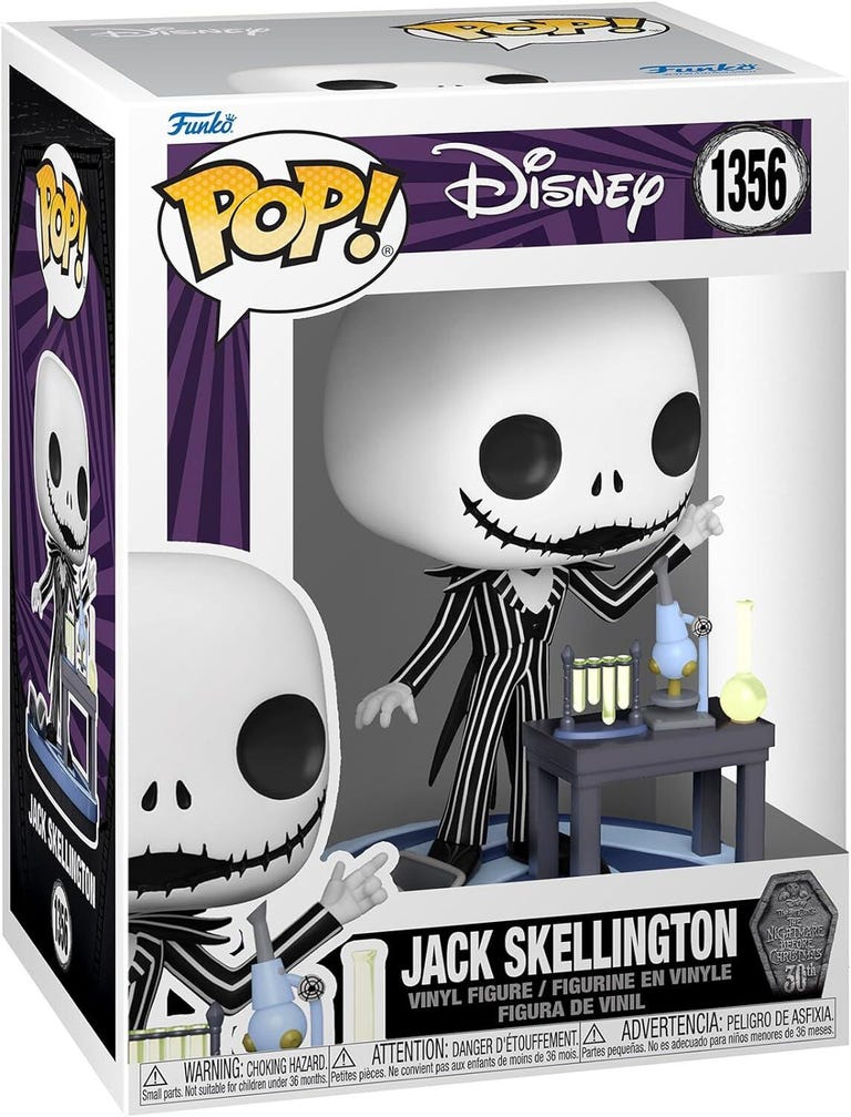 Funko Pop! Disney: The Nightmare Before Christmas 30th Anniversary - Jack Skellington Lab