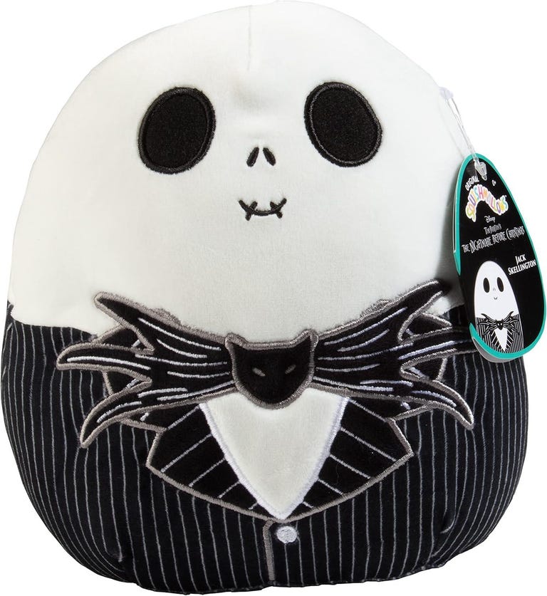 Squishmallows Original 8-Inch Jack Skellington