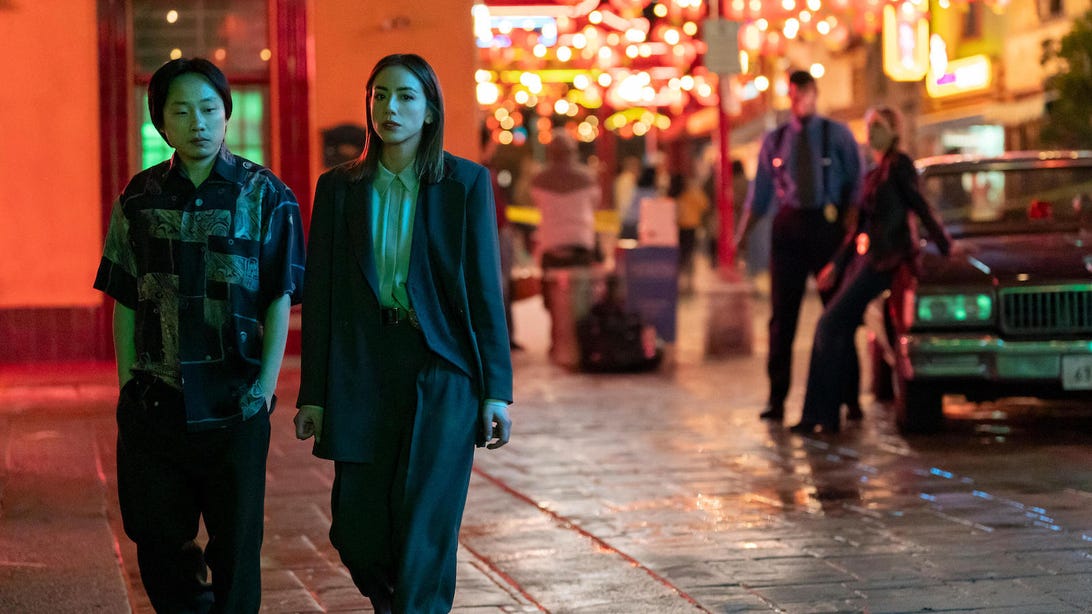 Jimmy O. Yang and Chloe Bennet, Interior Chinatown