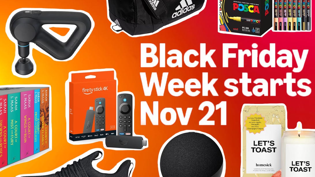 The 30 Best Deals We're Seeing So Far During Amazon's Black Friday Week (Tech, Books, Smart Home & More)