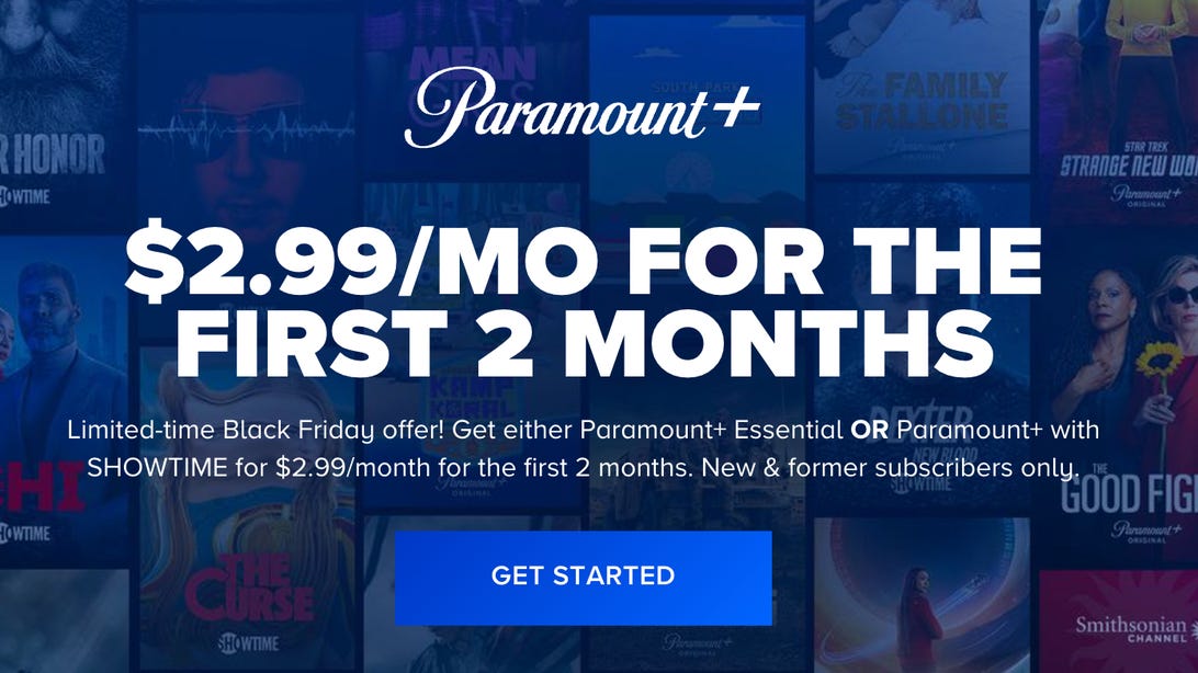 Black Friday Just Got Better: Paramount+ Drops a $2.99/month Deal